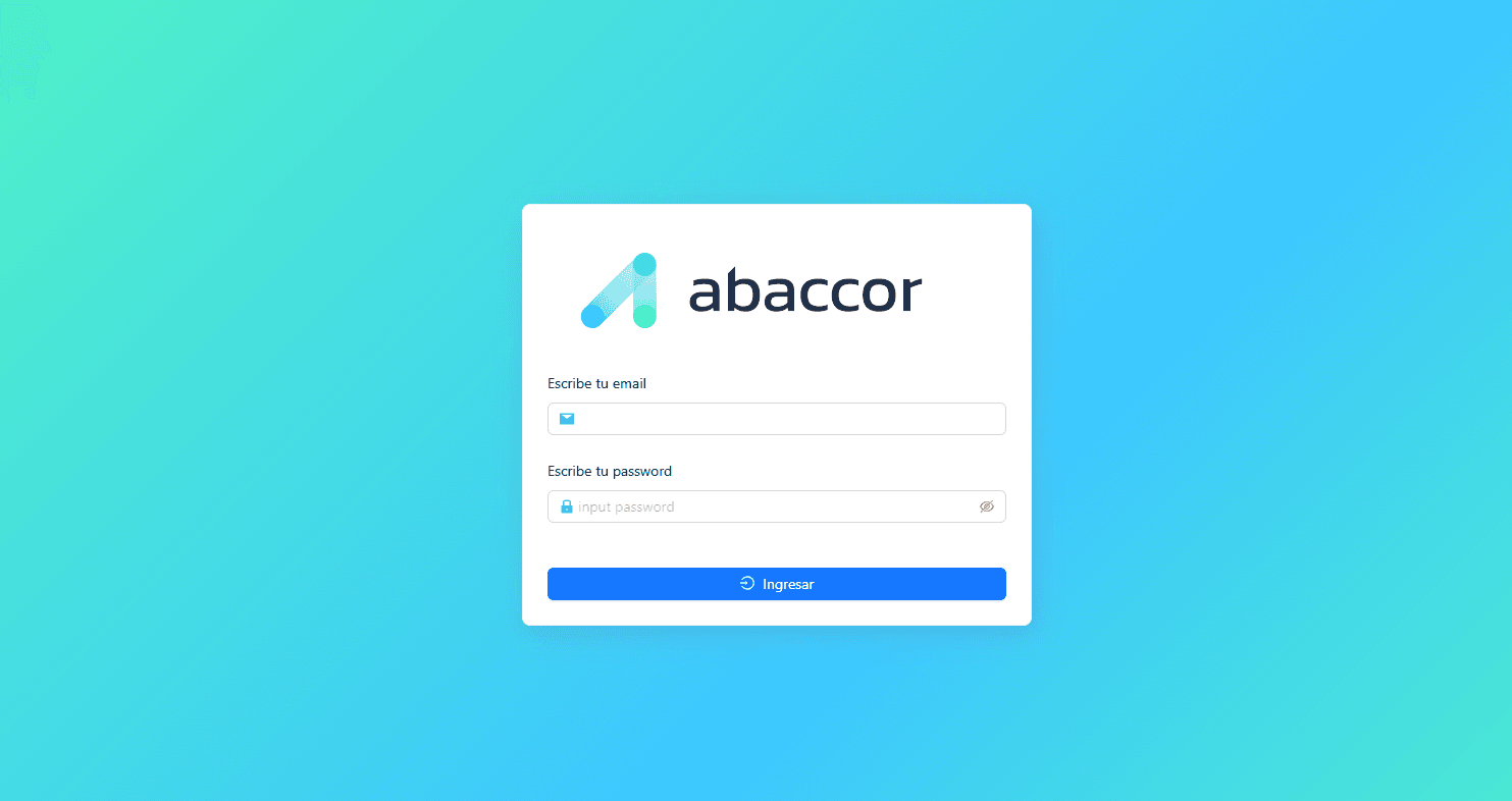 Abaccor Admin Panel