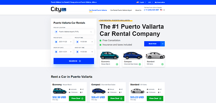 City Car Rental Puerto Vallarta